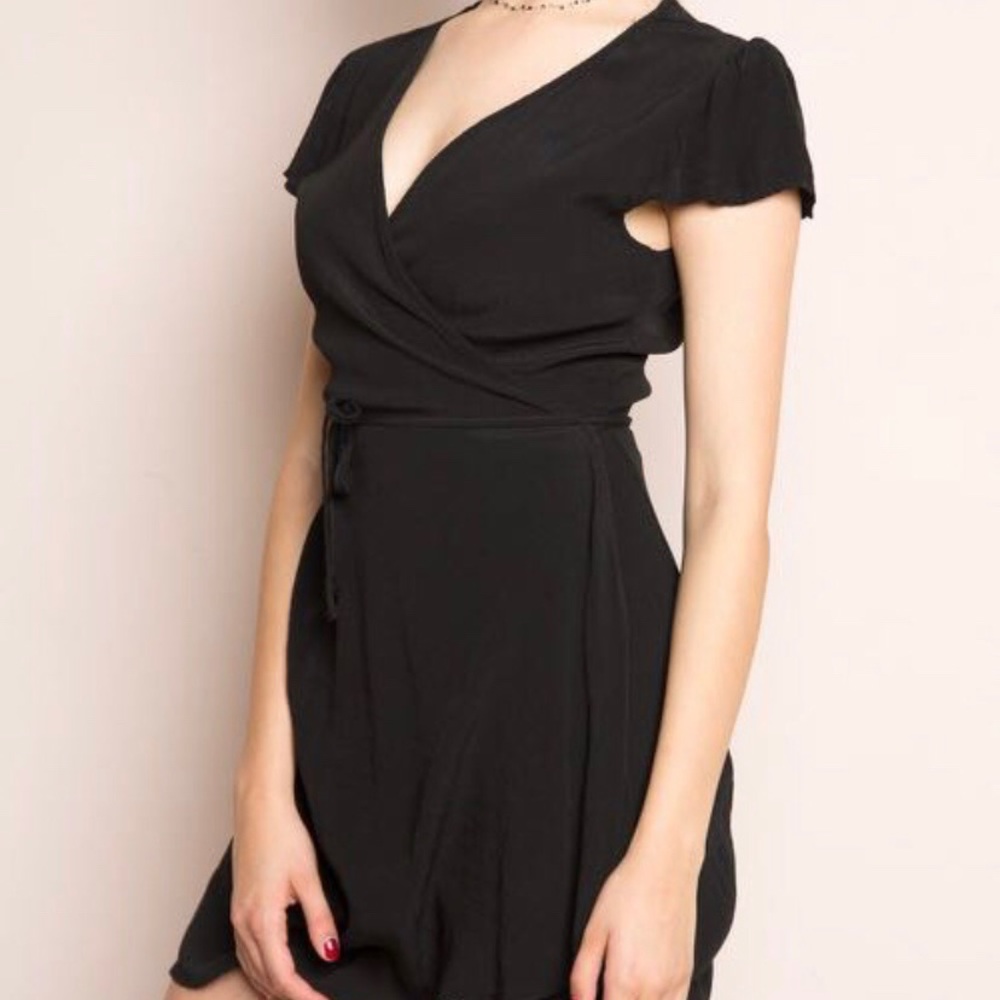 Brandy Melville Black Robbie Dress